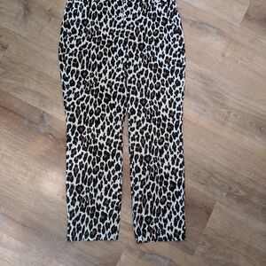 NWT J. Crew Leopard Print Pants